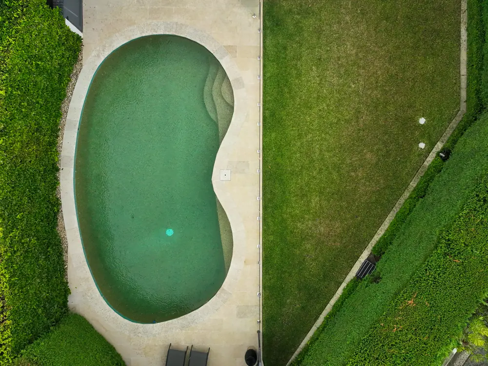Pool aerial, Castlecrag